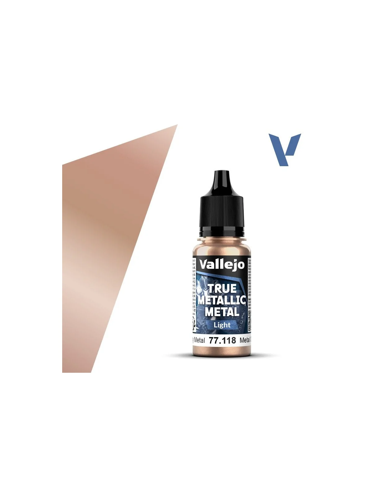 Compra Metal Oxidado True Metallic Metal Light Vallejo 18ml (77118) de