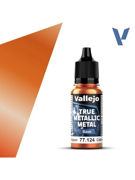 Compra Cobre Antiguo True Metallic Metal Base Vallejo 18ml (77124) de 