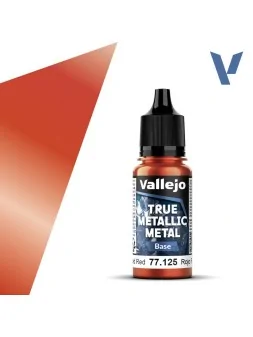 Compra Rojo Forjado True Metallic Metal Base Vallejo 18ml (77125) de V
