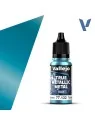 Compra Turquesa Hidra True Metallic Metal Base Vallejo 18ml (77132) de
