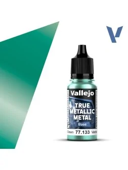 Compra Verde Escarabajo True Metallic Metal Base Vallejo 18ml (77133) 