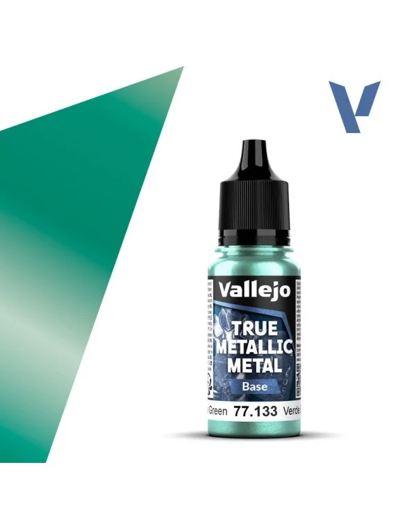 Compra Verde Escarabajo True Metallic Metal Base Vallejo 18ml (77133) 