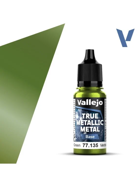 Compra Verde Ámbar True Metallic Metal Base Vallejo 18ml (77135) de Va