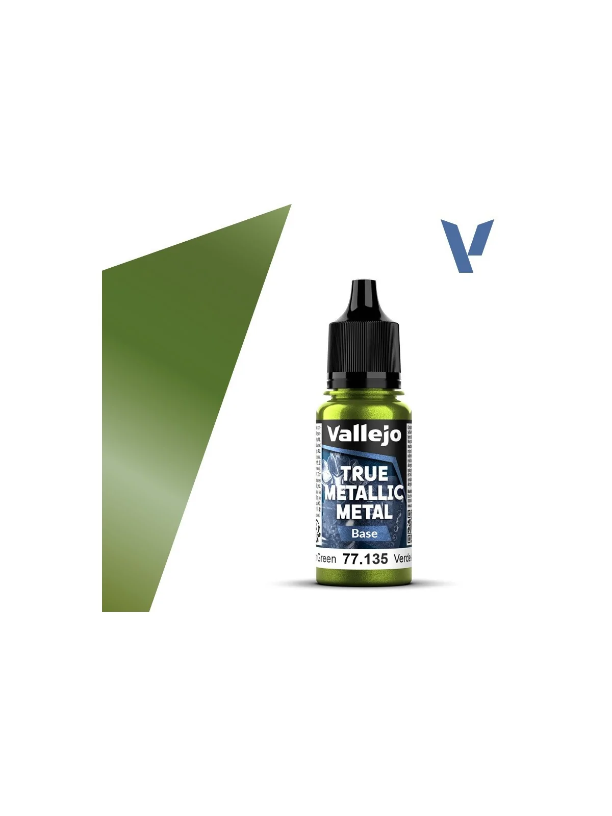 Compra Verde Ámbar True Metallic Metal Base Vallejo 18ml (77135) de Va