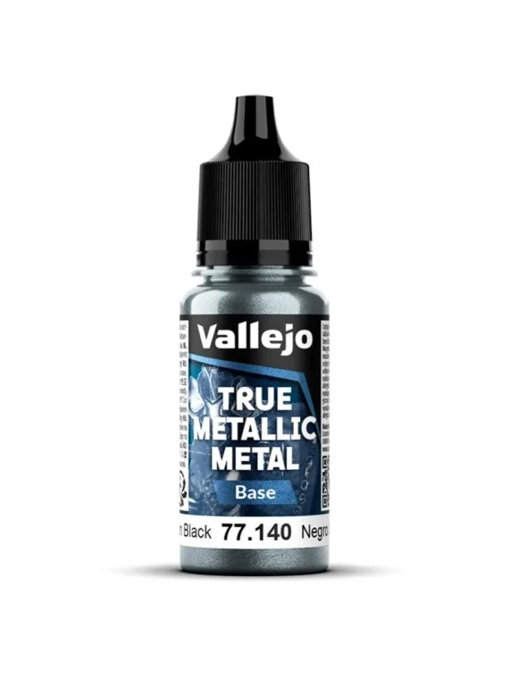 Compra Negro Obsidiana True Metallic Metal Base Vallejo 18ml (77140) d