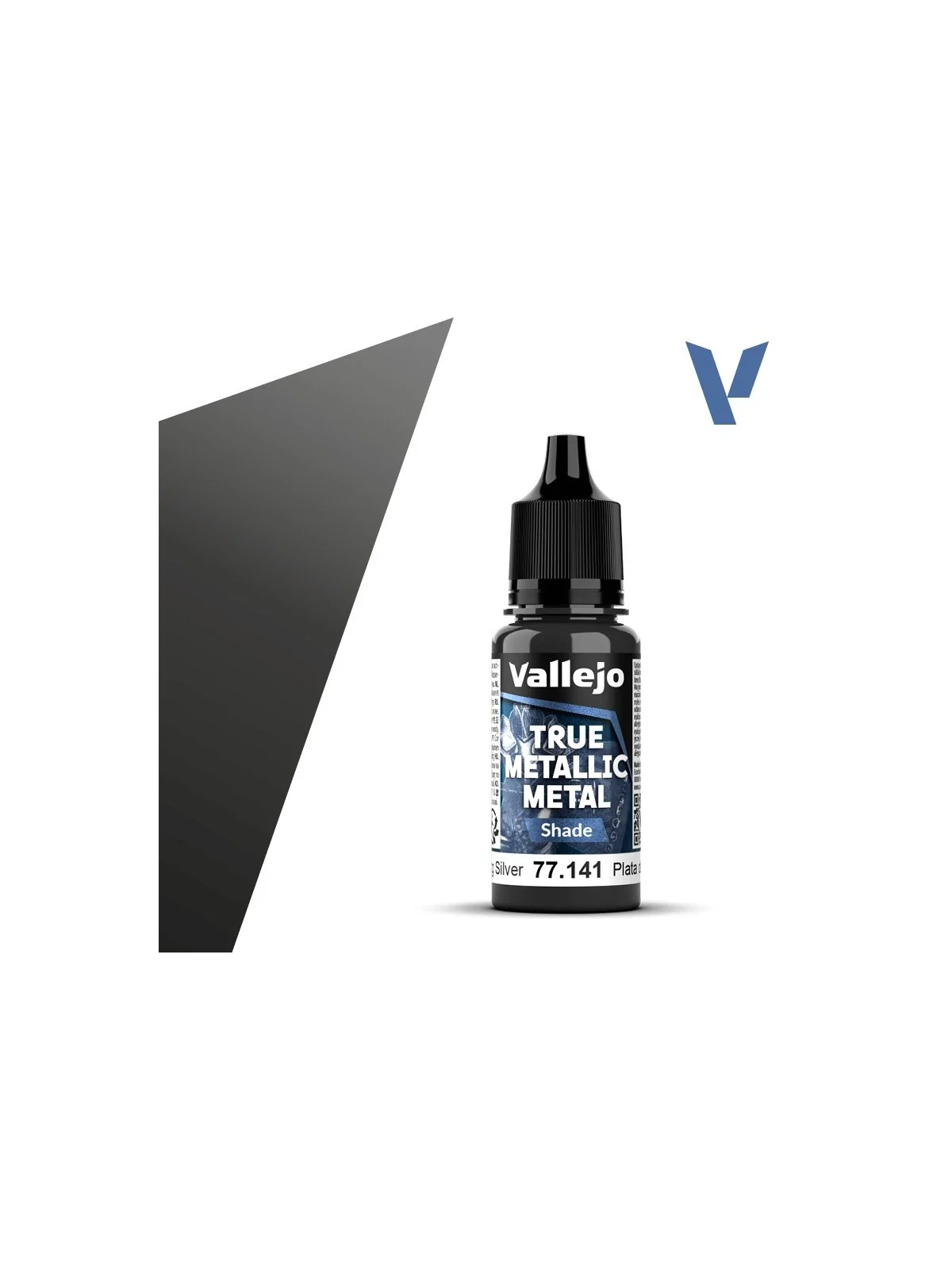 Compra Plata de Ley True Metallic Metal Shade Vallejo 18ml (77141) de 