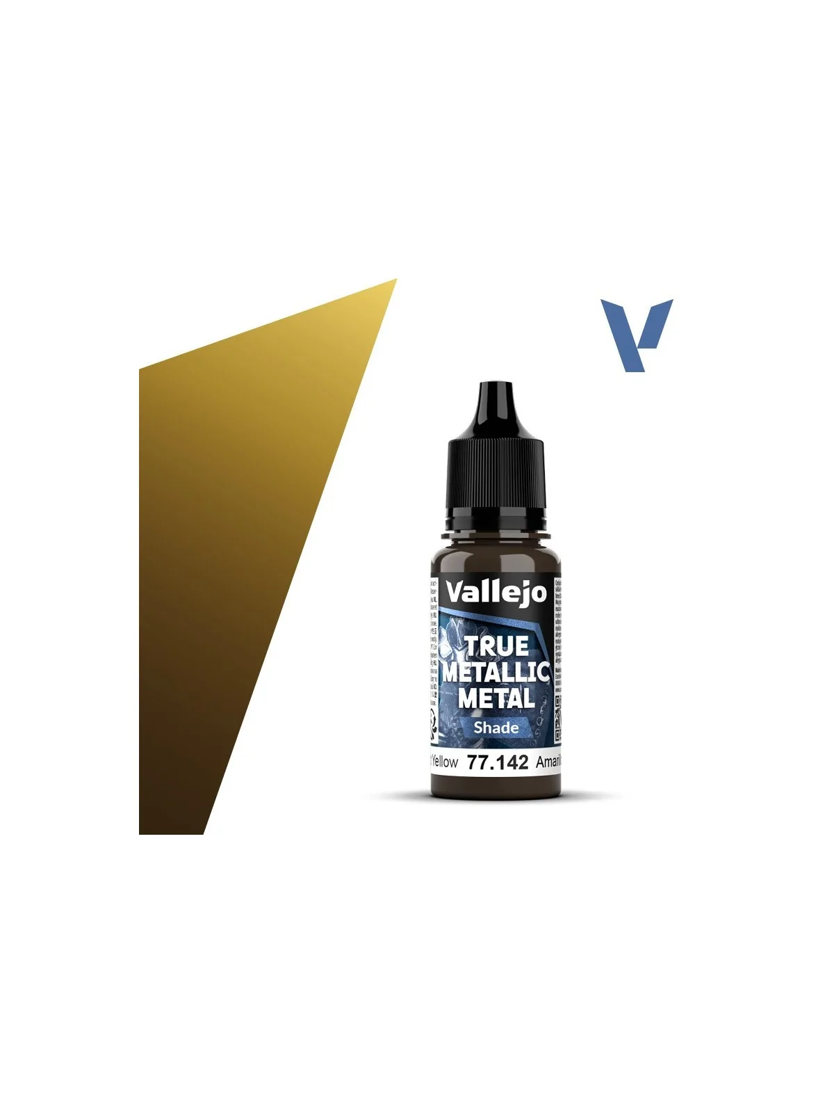 Compra Amarillo Radiante True Metallic Metal Shade Vallejo 18ml (77142