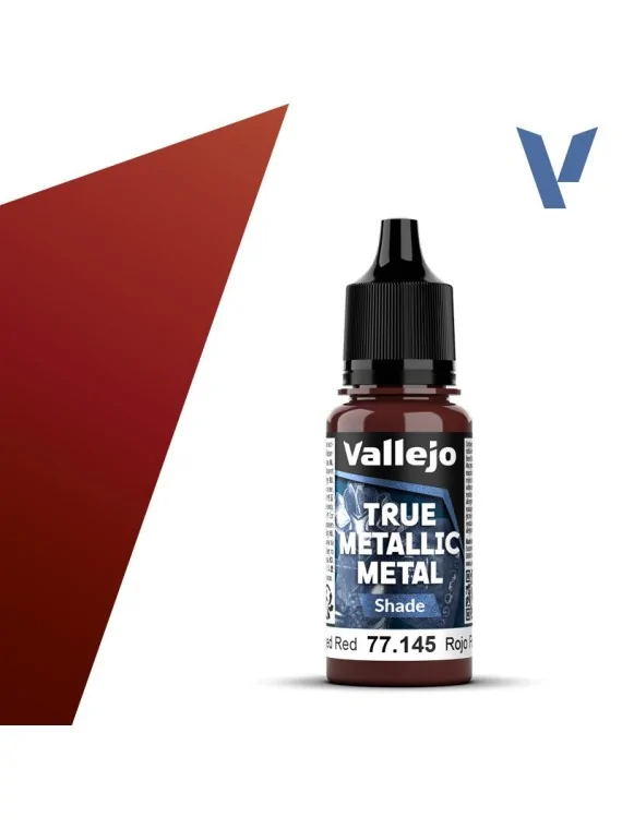Compra Rojo Forjado True Metallic Metal Shade Vallejo 18ml (77145) de 