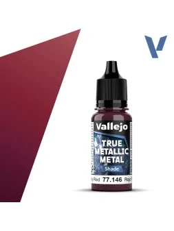 Compra Rojo Rubí True Metallic Metal Shade Vallejo 18ml (77146) de Val