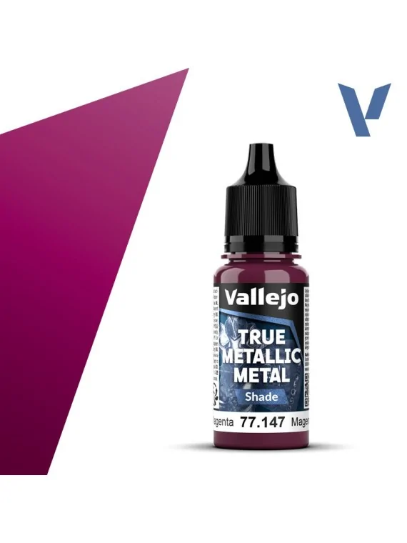 Compra Magenta Carmesí True Metallic Metal Shade Vallejo 18ml (77147) 