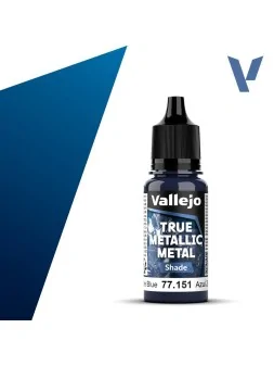 Compra Azul Zafiro True Metallic Metal Shade Vallejo 18ml (77151) de V