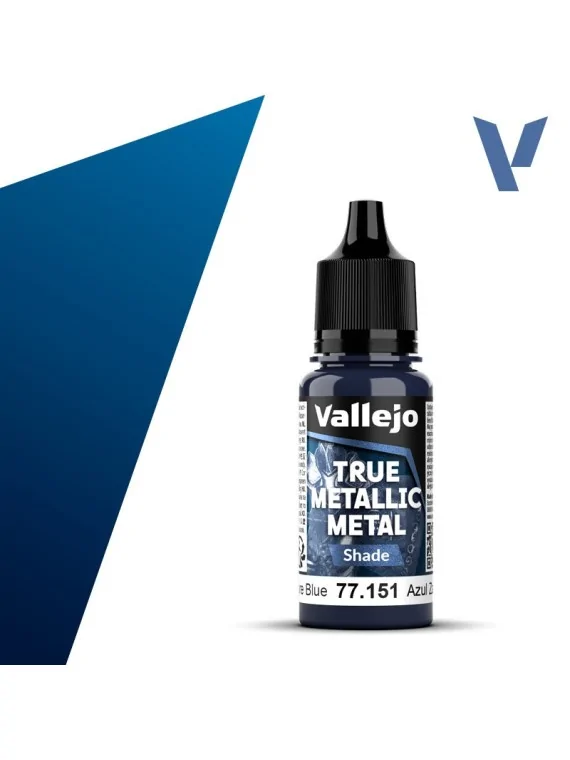 Compra Azul Zafiro True Metallic Metal Shade Vallejo 18ml (77151) de V
