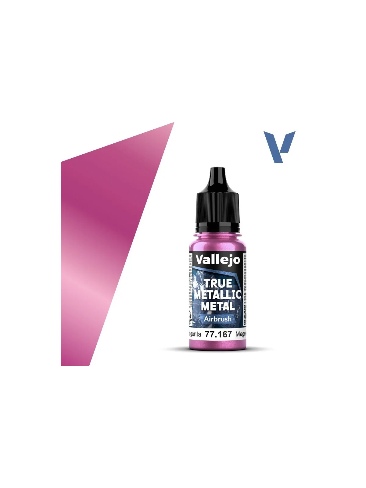 Compra Magenta Carmesí True Metallic Metal Airbrush Vallejo 18ml (7716