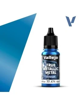 Compra Azul Zafiro True Metallic Metal Airbrush Vallejo 18ml (77171) d