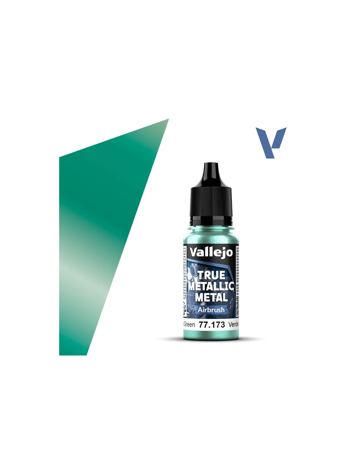 Compra Verde Escarabajo True Metallic Metal Airbrush Vallejo 18ml (771
