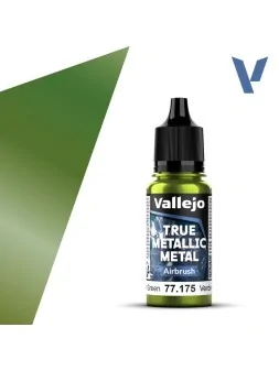 Compra Verde Ámbar True Metallic Metal Airbrush Vallejo 18ml (77175) d