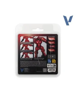 Compra Set 4 Colores Rojo Rubí True Metallic Metal Vallejo 18ml (77254