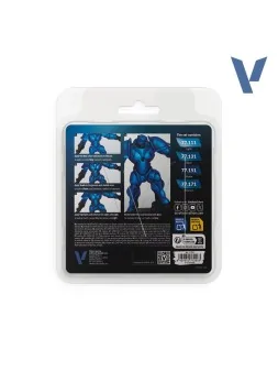 Compra Set 4 Colores Azul Zafiro True Metallic Metal Vallejo 18ml (772