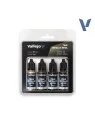Compra Set 4 Colores Metal Envejecido True Metallic Metal Vallejo 18ml