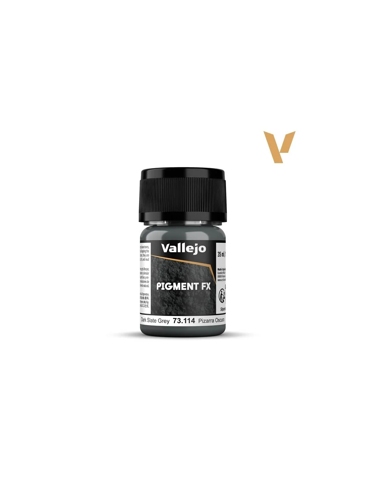 Compra Pizarra Oscuro Pigment Fx Vallejo 35ml (73114) de Vallejo al me