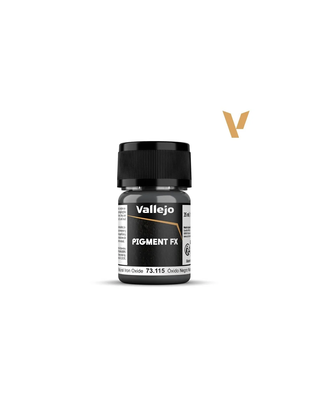 Compra Óxido Negro Natural Pigment Fx Vallejo 35ml (73115) de Vallejo 