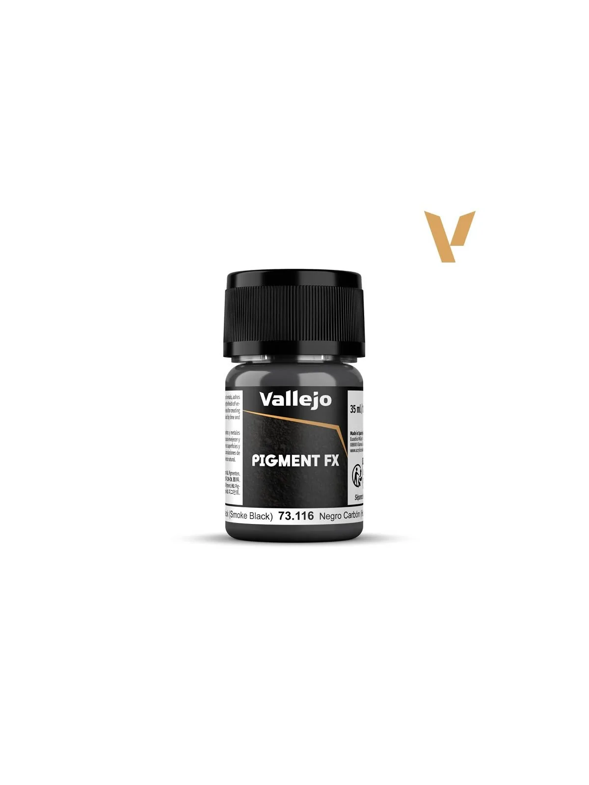 Compra Negro Carbón Humo Pigment Fx Vallejo 35ml (73116) de Vallejo al