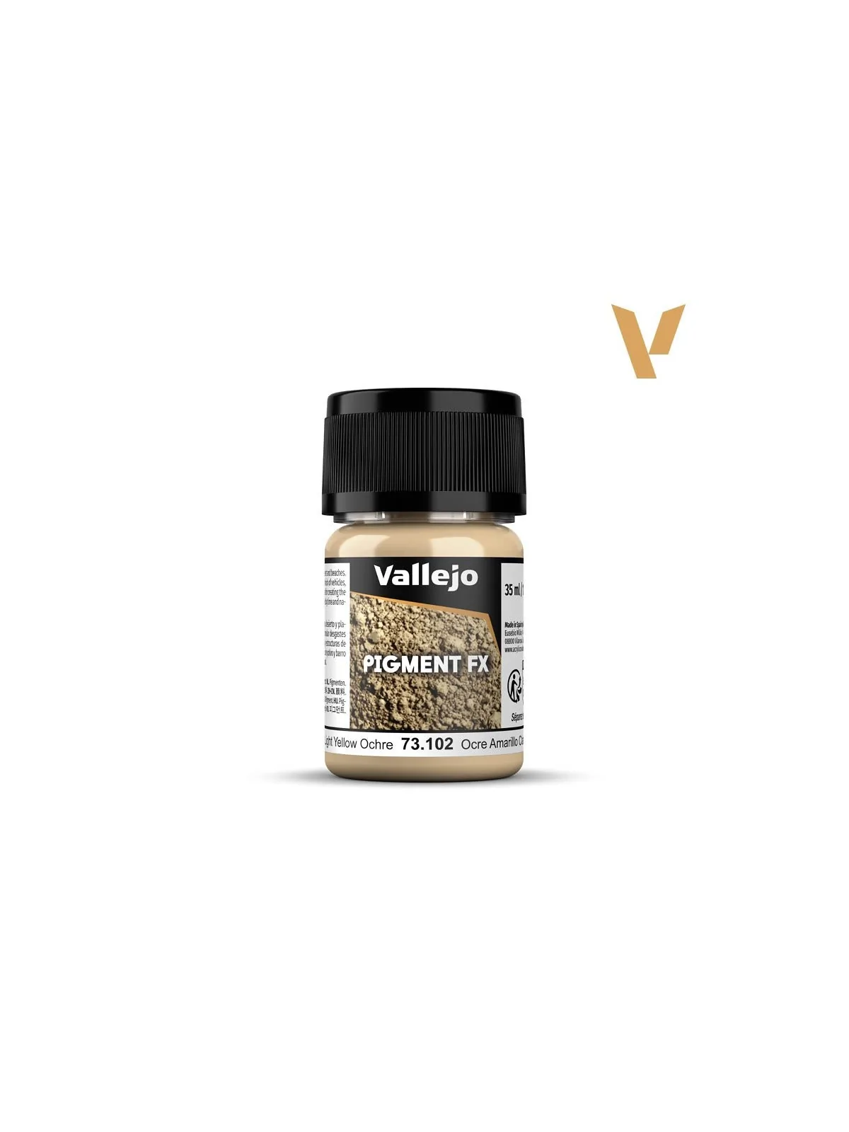 Compra Ocre Amarillo Claro Pigment Fx Vallejo 35ml (73102) de Vallejo 