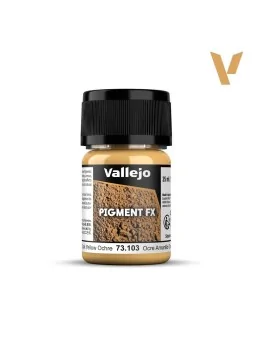Compra Ocre Amarillo Oscuro Pigment Fx Vallejo 35ml (73103) de Vallejo