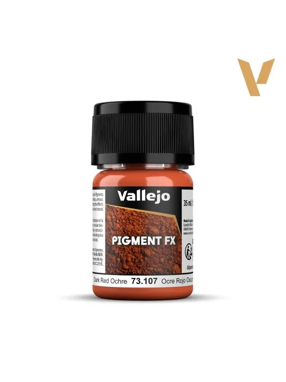 Compra Ocre Rojo Oscuro Pigment Fx Vallejo 35ml (73107) de Vallejo al 