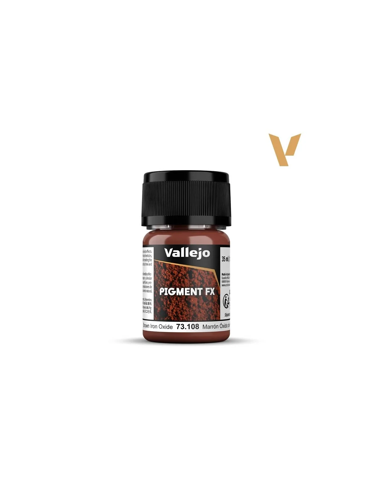 Compra Marrón Óxido de Hierro Pigment Fx Vallejo 35ml (73108) de Valle