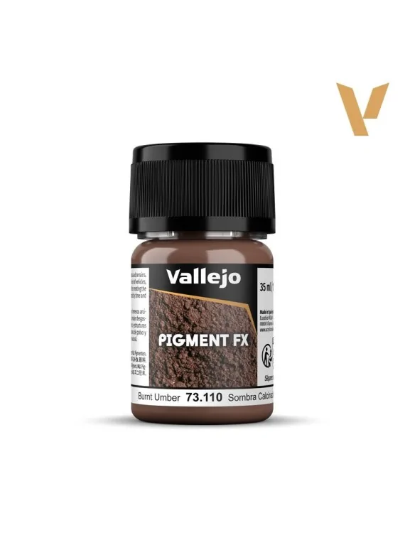 Compra Sombra Calcinada Pigment Fx Vallejo 35ml (73110) de Vallejo al 