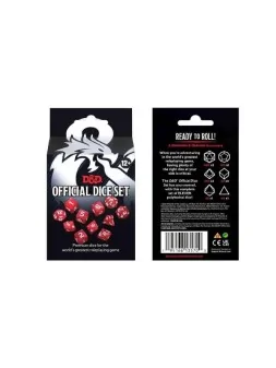 Compra D&D Official Dice Set de Wizards Of The Coast al mejor precio (