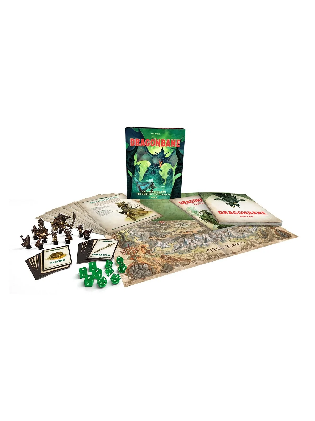 Compra Dragonbane: Caja de Iniciación de Devir al mejor precio (42,70 