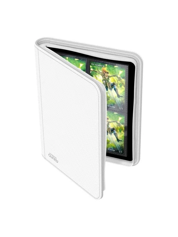 Compra Ultimate Guard Zipfolio 160: 8-Pocket XenoSkin Blanco de Ultima
