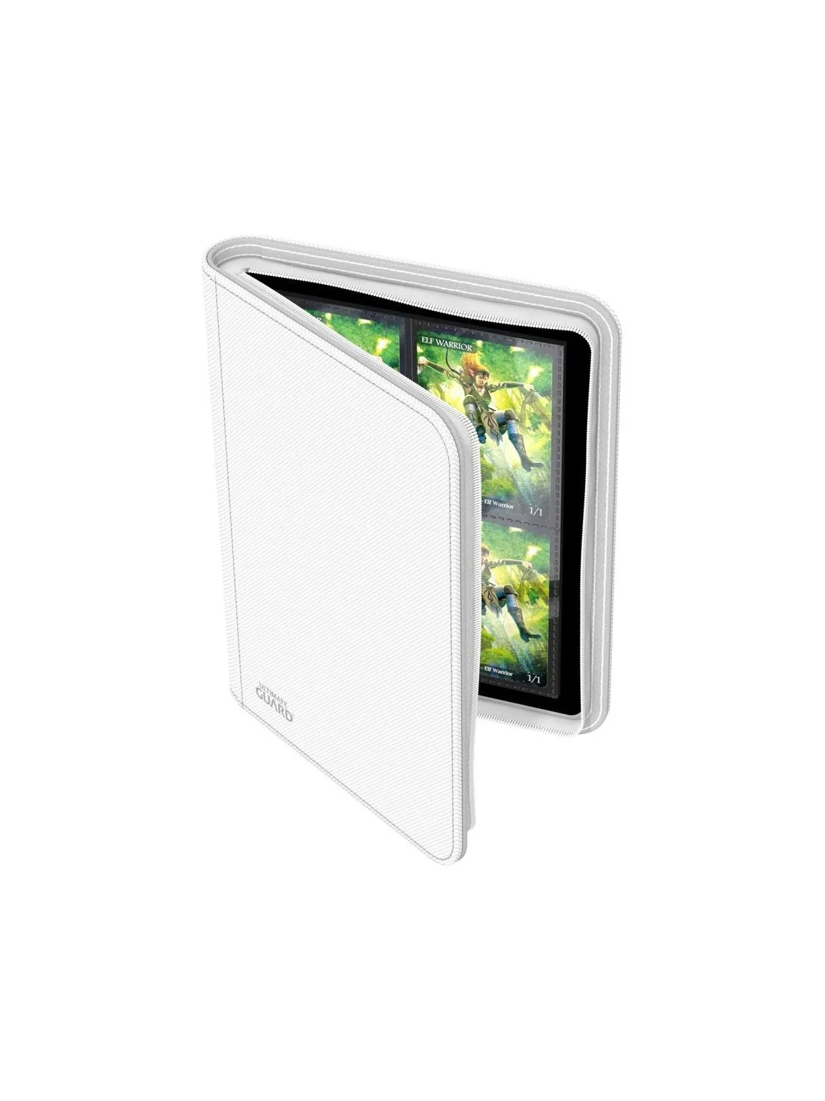 Compra Ultimate Guard Zipfolio 160: 8-Pocket XenoSkin Blanco de Ultima