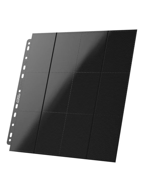 Compra Ultimate Guard 24-Pocket QuadRow Pages Side-Loading Negro (10) 