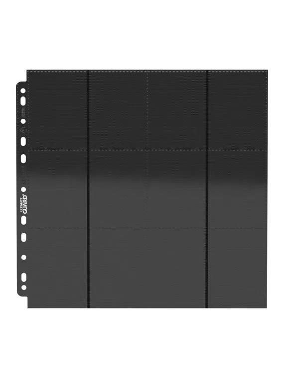 Compra Ultimate Guard 24-Pocket QuadRow Pages Side-Loading Negro (10) 