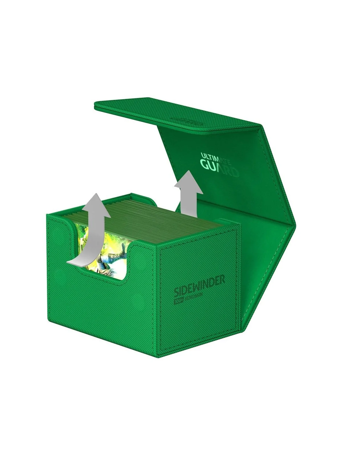 Compra Ultimate Guard Sidewinder 100+ XenoSkin Monocolor Verde de Ulti