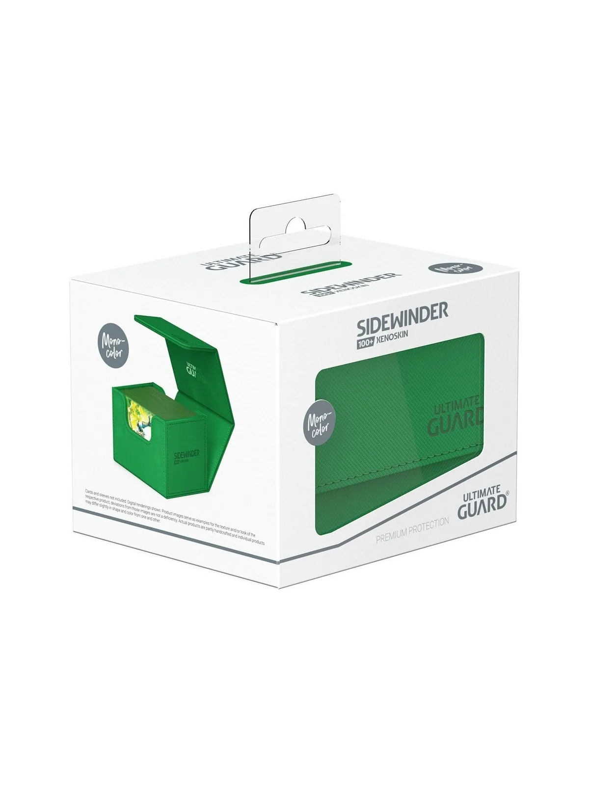 Compra Ultimate Guard Sidewinder 100+ XenoSkin Monocolor Verde de Ulti