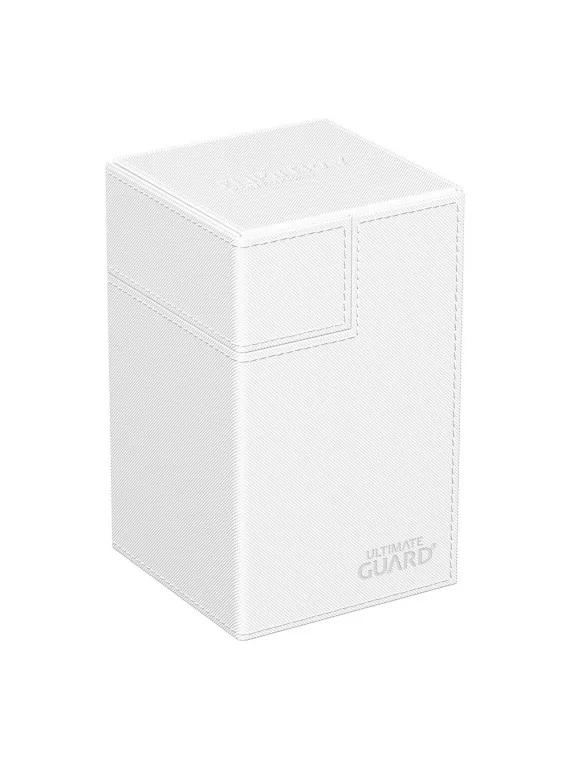 Compra Ultimate Guard Flip'n'Tray 100+ XenoSkin Monocolor Blanco de Ul