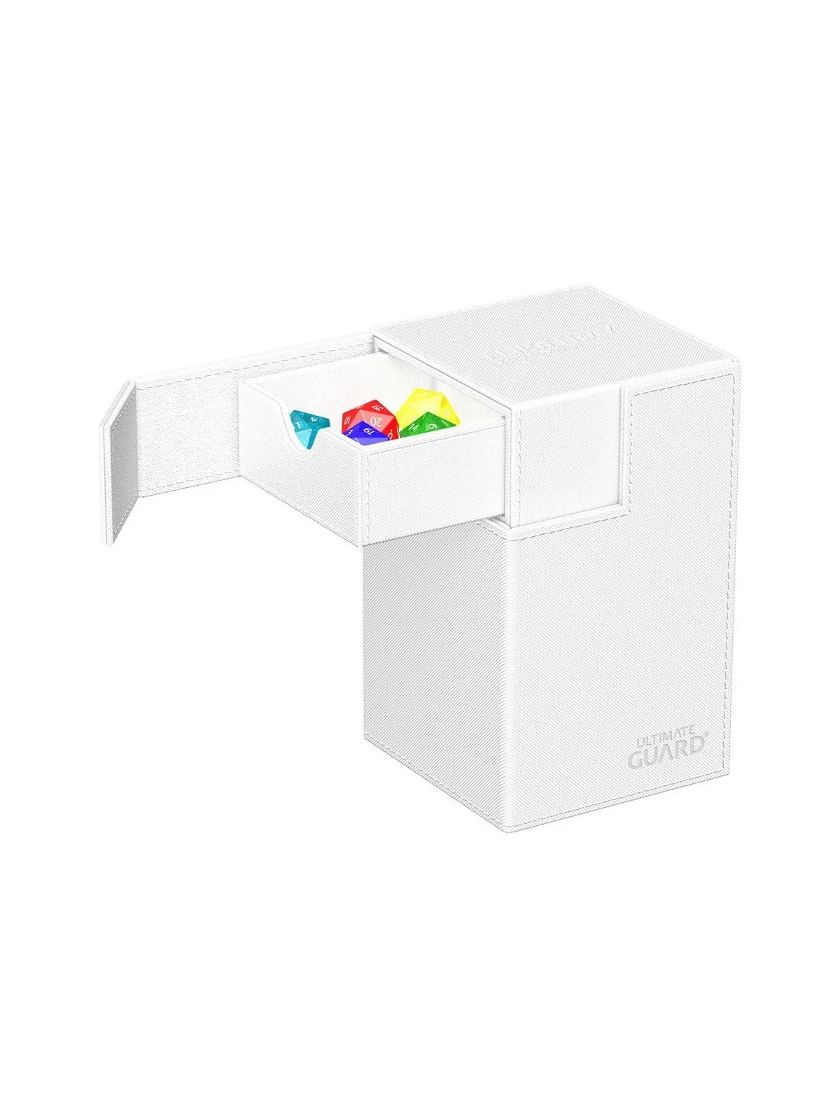 Compra Ultimate Guard Flip'n'Tray 100+ XenoSkin Monocolor Blanco de Ul