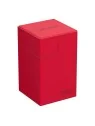 Compra Ultimate Guard Flip'n'Tray 100+ XenoSkin Monocolor Rojo de Ulti