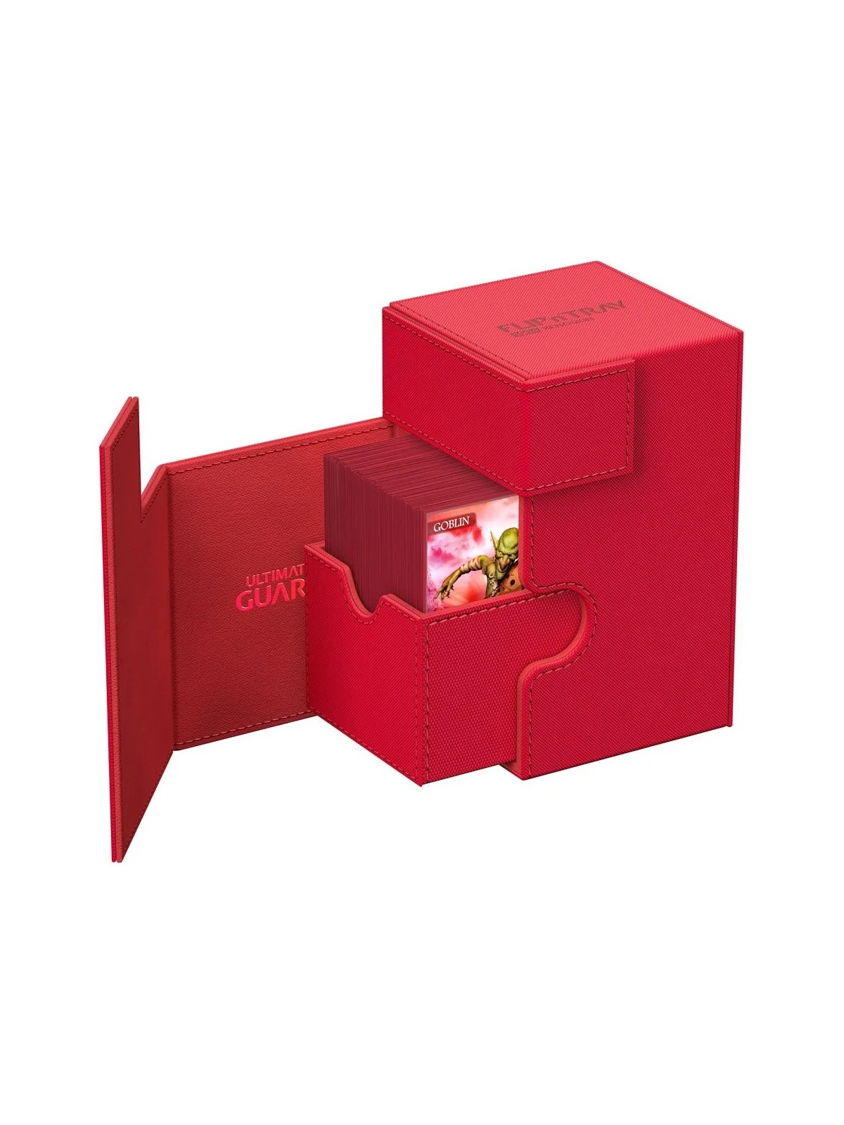 Compra Ultimate Guard Flip'n'Tray 100+ XenoSkin Monocolor Rojo de Ulti