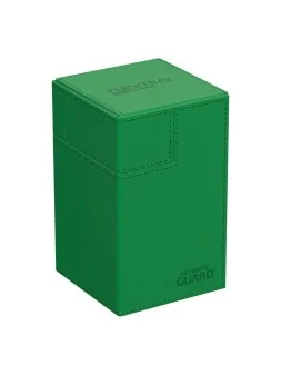 Compra Ultimate Guard Flip'n'Tray 100+ XenoSkin Monocolor Verde de Ult