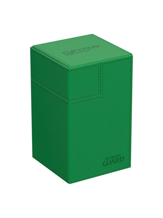 Compra Ultimate Guard Flip'n'Tray 100+ XenoSkin Monocolor Verde de Ult