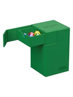 Compra Ultimate Guard Flip'n'Tray 100+ XenoSkin Monocolor Verde de Ult