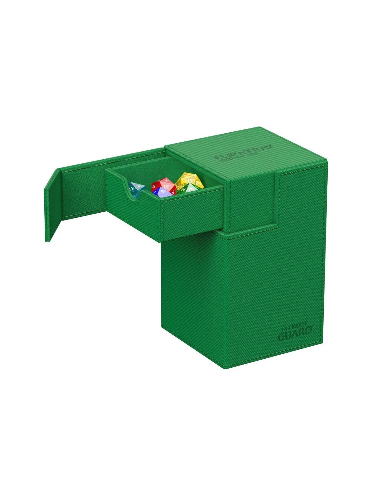 Compra Ultimate Guard Flip'n'Tray 100+ XenoSkin Monocolor Verde de Ult