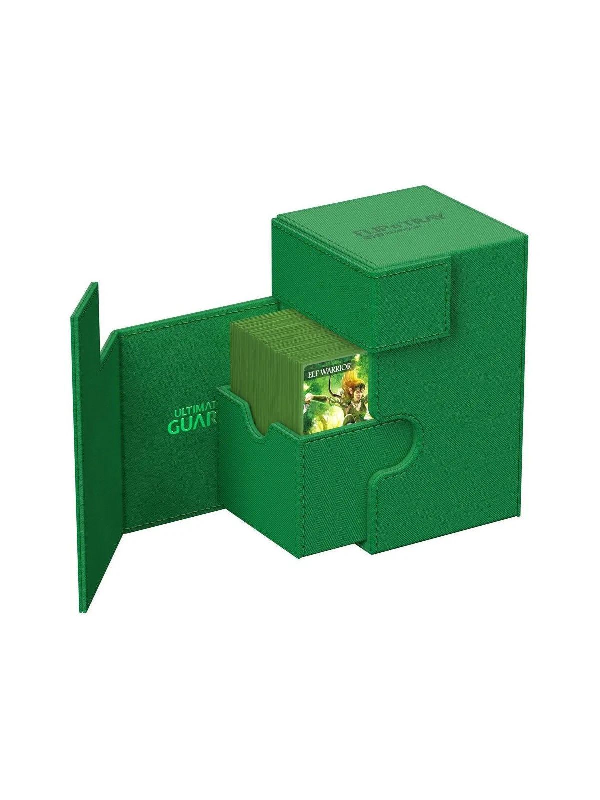 Compra Ultimate Guard Flip'n'Tray 100+ XenoSkin Monocolor Verde de Ult