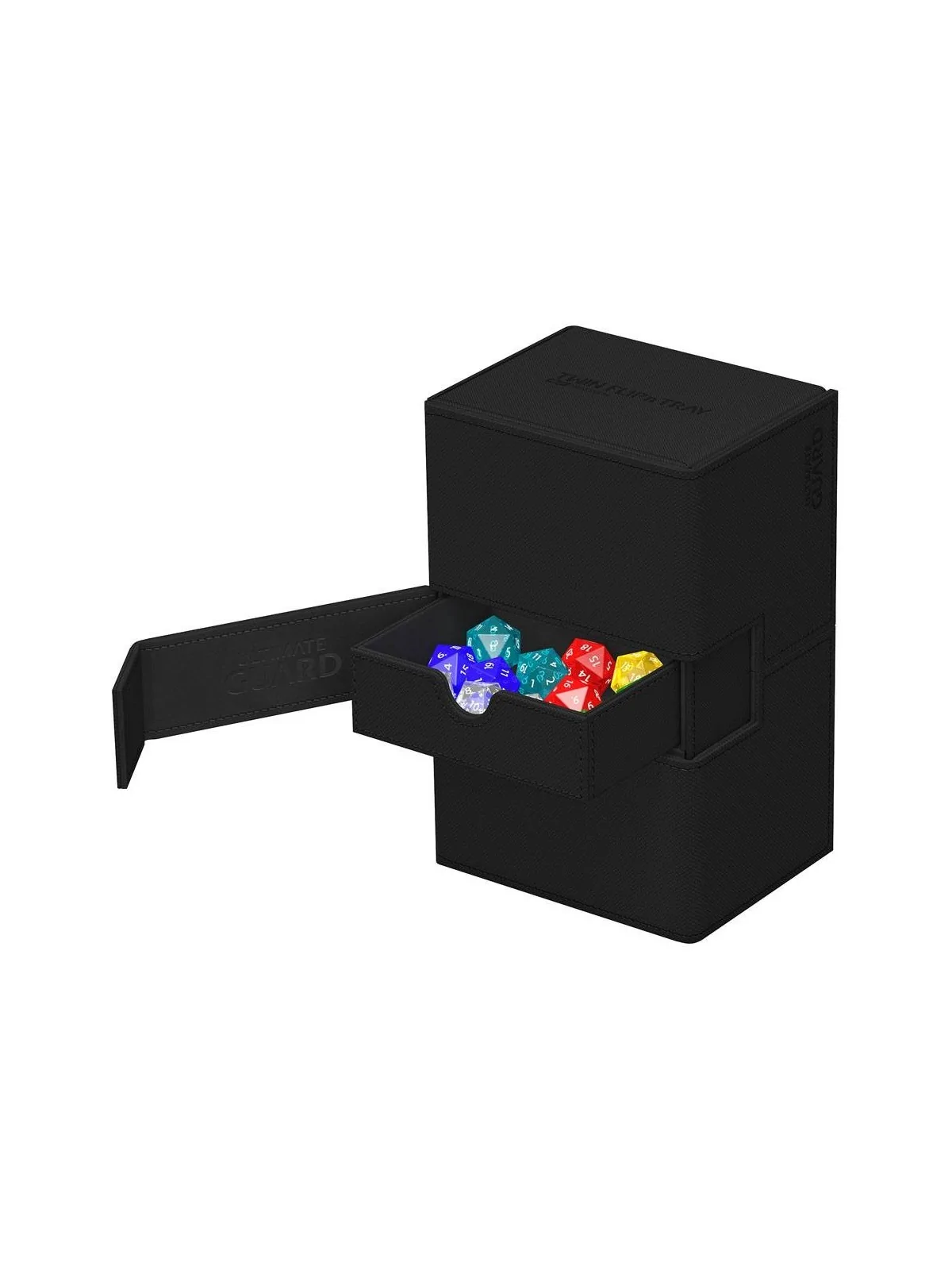 Compra Ultimate Guard Twin Flip'n'Tray 160+ XenoSkin Monocolor Negro d