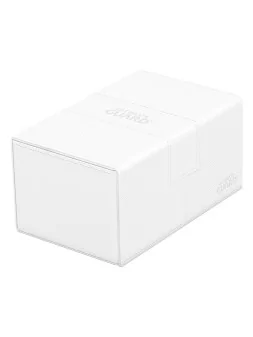 Compra Ultimate Guard Twin Flip'n'Tray 160+ XenoSkin Monocolor Blanco 